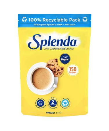Splenda Low Calorie Granulated Sweetener 75g Recyclable Pouch