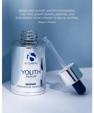 iS CLINICAL Youth Serum - Anti-Aging Collagen Serum for Face: Hydrating & Brightening - Buy Online on SooperMarket.com
