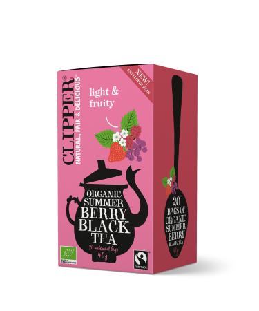 Clipper Summer Berry Black Tea 20 Bags