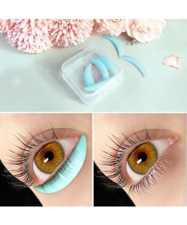 PERMANIA Reusable Lash Lifting Shield Pads Silicone Lash Shields for Bottom Lashes Reusable Lash Lifting Shield | Cruelty-Free | for a Lower Lash Lift and Lower Lash Tint Christmas Gifts - Blue - Buy Online on SooperMarket.com