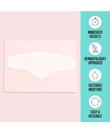 SiO Beauty BrowLift Anti-Wrinkle Forehead Patch - Reusable Silicone for Furrows & Expression Lines (Beige) - Buy Online on SooperMarket.com