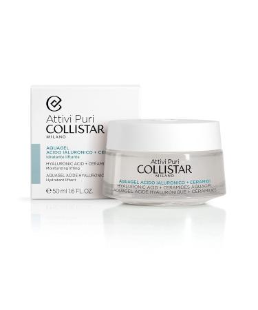 Collistar Attivi Puri Aquagel Hyaluronic Acid + Ceramides Moisturizing Lifting 1.6 Fl Oz - Italian Import for Enhanced Hydration - Buy Online on SooperMarket.com