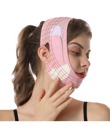 Double Chin Strap Reusable V Lines Belt Face Lifting Belt | Face Lifting Belt Chin Strap V Lines Lifting Belt Reusable Double Chin Reducer Eliminator For Women Men