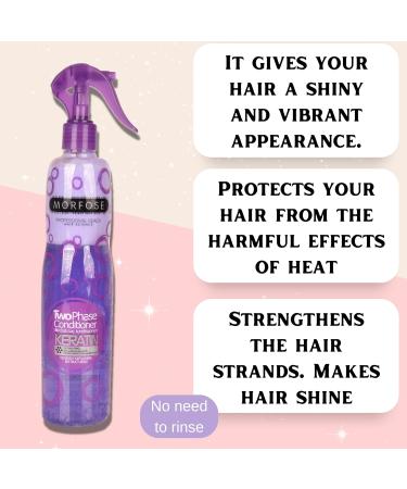 Morfose Leave-in Conditioner with Keratin 400 ml & 220 ml Pack | International Shipping Available - Buy Online on SooperMarket.com