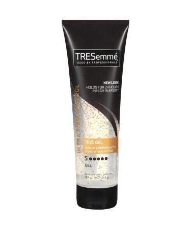 Tresemme Gel Ultra Firm Control5 9oz Tube (3 Pack) Aloe 9 Ounce (Pack of 3)