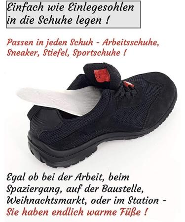 24 Pairs of 'Heat Feet' Foot Warmers - Premium Heat Insoles for Ultimate Comfort and Warmth - International Shipping Available - Buy Online on SooperMarket.com
