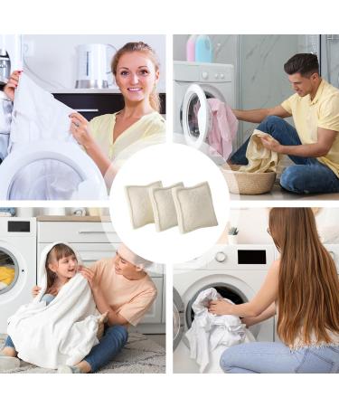 Fovolat Laundry Wool Dryer Balls Square Wool Dryer Balls Square Shape Dry Cleaning Kit Set Natural Fabric Softener Household Gadgets for Dryer - Buy Online on SooperMarket.com