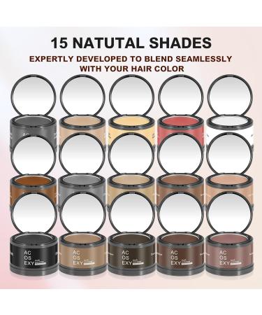 Root Cover Up Powder - Dark Brown for Hair Beard & Eyebrow Coverage | Men's & Women's Gray Hair Solutions - Buy Online on SooperMarket.com