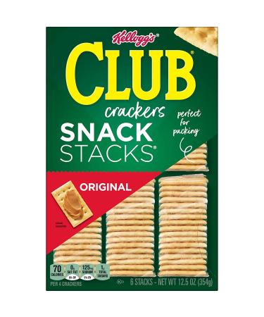 Club Crackers Lunch Snack Packs - Original Flavor - 12.5oz Box (6 Stacks) | Perfect Office and Kids Snacks - Buy Online on SooperMarket.com