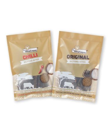 Biltong 500g - Half ORIGINAL Bites & Half CHILLI Bites