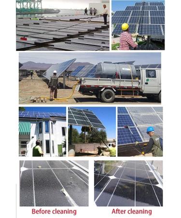 Cleaning Brushes Carbon Fiber Telesrod Washing Set Equipment Telesextension Pole Cleaning for Window Glass Wall Photovoltaic Panel Cleaning Trucks Windows/12Ft/3.6M 55cm Brush Head 9M/30FT - Buy Online on SooperMarket.com