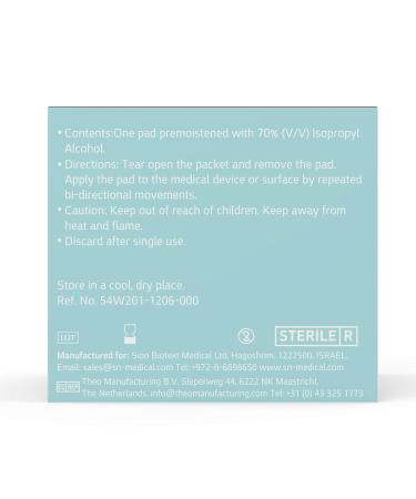 100 Sterile Alcohol Prep Pads | Antiseptic, Latex-Free, Individually Wrapped | Thick 2-Ply Swabs for Excellent Cleansing Action - Buy Online on SooperMarket.com