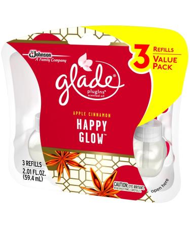 Glade Plugins Scented Oil Air Freshener Refill Happy Glow 2 Ounce