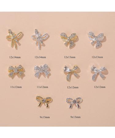Shop SANWOOD 10pcs Nail Ornament Set DIY Glitter Varnish & Art Accessories for Stunning Manicure Designs - Buy Online on SooperMarket.com