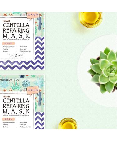 Huangjisoo Centella Repairing Beauty Mask - 1 Sheet (25ml) for Skin Repair & Hydration - Buy Online on SooperMarket.com