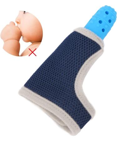 Silicone Thumb Sucking Stop Guard for Babies - Breathable Finger Protector Glove (Blue) - Buy Online on SooperMarket.com