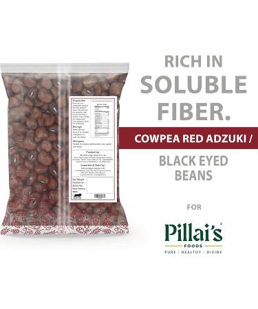 Pillai's Cowpea Red Adzuki/Black Eyed Beans - 250 grams - Buy Online on SooperMarket.com