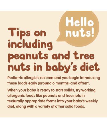 Happy Baby Organics Nutty Blends Banana & Almond Butter 3oz Pouch (Pack of 16) - Organic Baby Food - Buy Online on SooperMarket.com