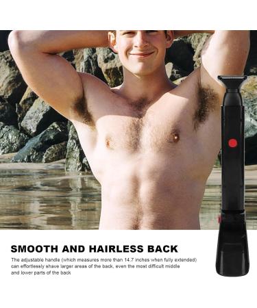Autwekm Back Hair Removal & Body Razor Ergonomic Foldable Men's Razor for Birthday Gifts | Full Body & Leg Hair Removal - Buy Online on SooperMarket.com