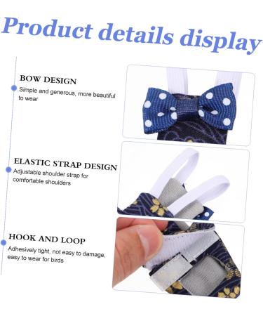 Shop Bcoath Parrot Diaper & Flight Suit - Comfortable Pet Bird Clothing for Nymphensittich & Parrots | International Shipping - Buy Online on SooperMarket.com