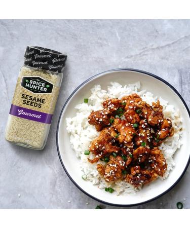 The Spice Hunter Sesame Seeds Whole - 2.4 oz Jar - Buy Online on SooperMarket.com