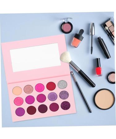 PLAFOPE 15 Eyeshadow Palette Glitter Eyeshadow Colorful Eyeshadow Woman Eyeshadow Compact Purple - Buy Online on SooperMarket.com
