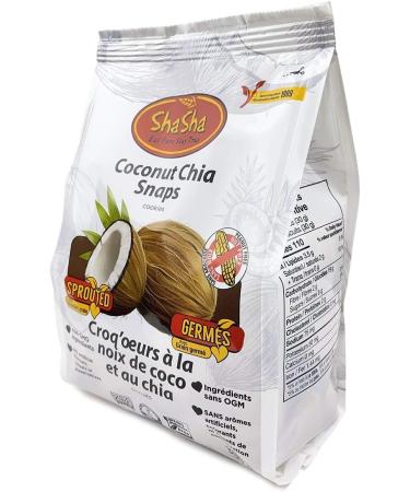 ShaSha Co. Coconut Chia Snap Cookie Bags - Buy Online on SooperMarket.com