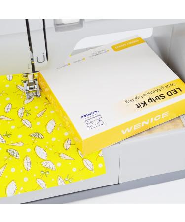 WENICE Sewing Machine Light Strip - Dimmable LED Cold White 6500k with Touch Dimmer - Buy Online on SooperMarket.com
