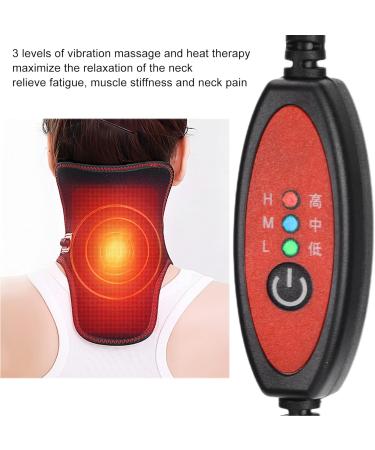 Neck Heating Pillows | Infrared Heated Neck Wrap with 3-Mode Massage for Pain Relief - Buy Online on SooperMarket.com
