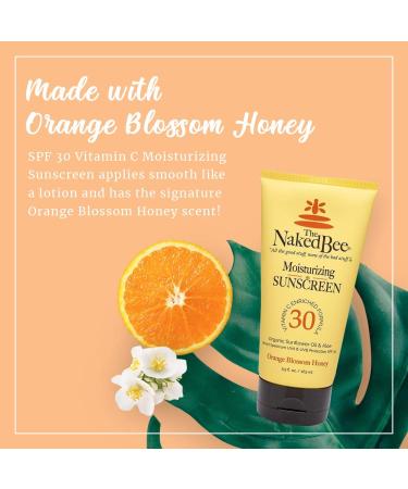 The Naked Bee Vitamin C Sunscreen SPF 30 - Face & Body Moisturizer 5.5 Oz - Buy Online on SooperMarket.com