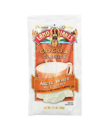 Land O Lakes Cocoa Mix, Arctic White, 1.25 Ounce (Pack of 12)
