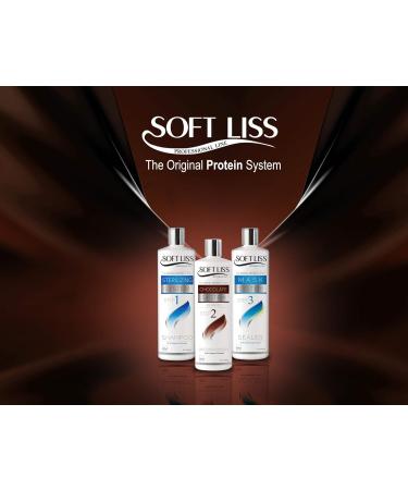 Brazilian Keratin Soft Liss Chocolate Kit 8oz - Best Hair Treatment for Smooth Shiny Hair | International Shipping Available - Buy Online on SooperMarket.com