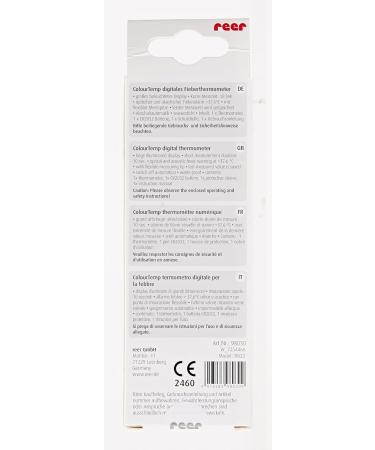 Reer ColourTemp Digital Fever Thermometer for Babies - Large Display & Coloured Fever Alarm - 1 Pack - Buy Online on SooperMarket.com