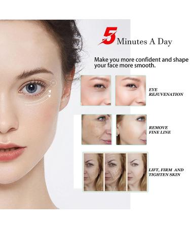 4-in-1 Facial Skin Tightening Massager for Firming & Rejuvenation - Ideal Gift for Mom (Pink) - Buy Online on SooperMarket.com