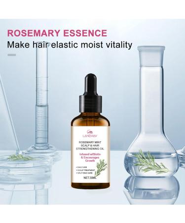 Pure Rosemary Oil for Hair Growth - 30ml Essential Oil Against Hair Loss | Premium Quality Bio-Rosmarin Oil - Buy Online on SooperMarket.com