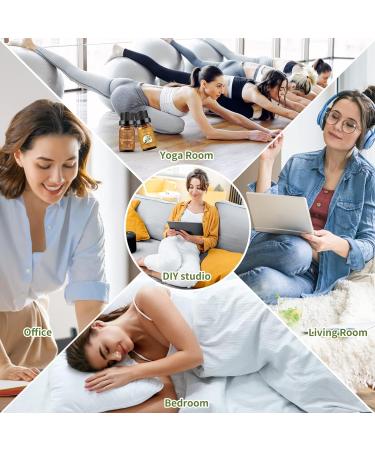 Sedbuwza Coconut Vanilla Essential Oil Gift Set Organic Coconut Oil 100% Pure Vanilla Oil for Skin Massage Diffuser Aromatherapy Coconut + Vanilla - Buy Online on SooperMarket.com