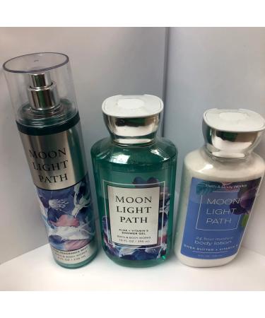 Bath & Body Works Moonlight Path Gift Set - All New Daily Trio (Full-Sizes)