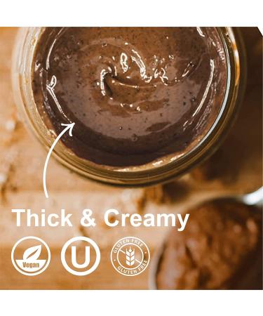 Naturtonix Baru Nut Butter - Peanut Free, Vegan & Kosher Certified, Creamy & Thick with Only 3 Ingredients, Gluten Free with 7g Protein - 11 Ounces - Buy Online on SooperMarket.com