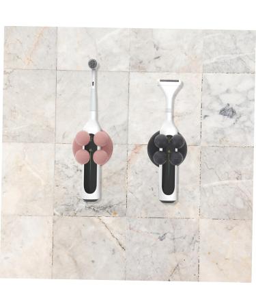 Baluue 4pcs Bathroom Hooks Wall Hanging Hooks Shower Razor Holder for Wall - Buy Online on SooperMarket.com