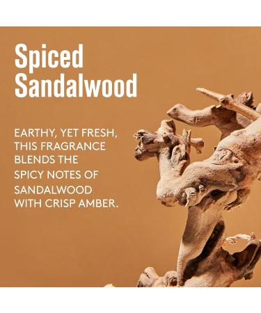 Barrel and Oak All-In-One Men's Body Wash - Natural Exfoliator, Moisturizer & Hair Hydrator - Spiced Sandalwood Scent - 16oz - Buy Online on SooperMarket.com