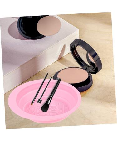 Shop Pink Cleaning Pad - Makeup Brush Cleaner & Rinsing Tool | 14.5x11cm - Perfect for Beauty Routine - Buy Online on SooperMarket.com