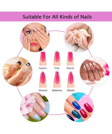 Nail File and Buffer Set 15 Pack Icluding 10 PCS Professional 100/180 Grit Double Sided Nail Files for Acrylic and Gel Nails and 5 PCS Nail Buffer Block for Natural Nails 8 PCS - Buy Online on SooperMarket.com