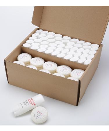 Travelwell Bulk Hotel Toiletries - 50 Individually Wrapped 30ml Shampoo & Conditioner + 50 Travel Soap Bars | Ideal for eCommerce & International Shipping - Buy Online on SooperMarket.com