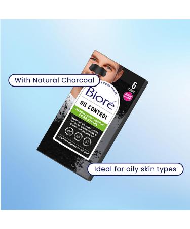 Biore Charcoal Pore Strips - Pack of 6 - Buy Online on SooperMarket.com