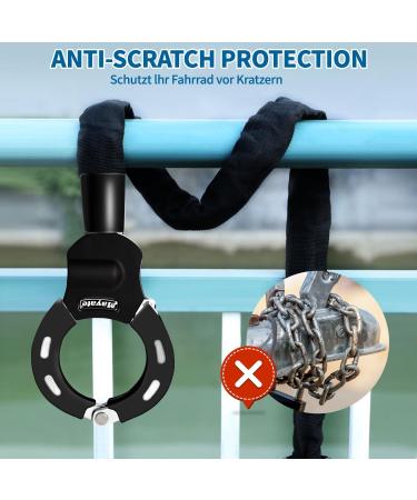 High Security E-Scooter & Bicycle Lock | Handcuff Lock with Key | Compatible with Segway Ninebot Xiaomi Niu | Essential E-Scooter Accessories - Buy Online on SooperMarket.com