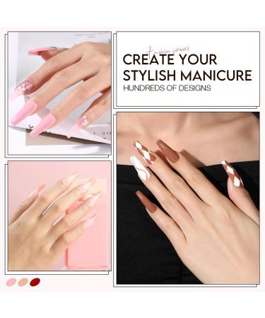 Morovan Acrylic Nail Kit for Beginners: with Everything Professional Gel Polish Kit with U V Lamp Acrylic Nail Set with Glitter Acrylic Powder Complete Starter Kit Acrylic Nail Supplies - Buy Online on SooperMarket.com