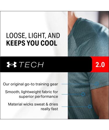 Under Armour Men's Tech Mesh Shorts Large Black/Pitch Gray-001 | Lightweight & Breathable Shorts - Buy Online on SooperMarket.com