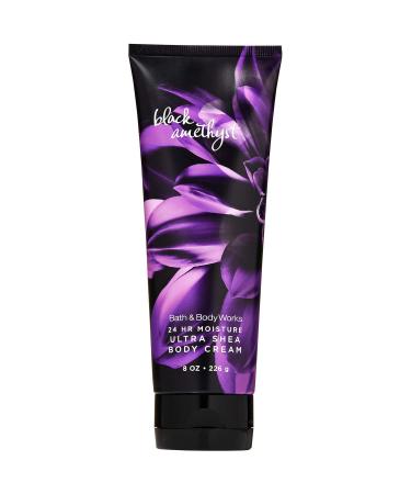 Bath and Body Works BLACK AMETHYST Ultra Shea Body Cream 8 Ounce (2019 Edition) Original 8 Ounce (Pack of 1)
