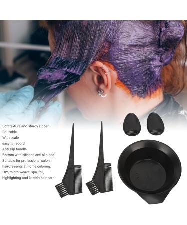 11PCS Hair Dye Dyeing Kit Hair Household Tinting Bowl Soft Dye Brush Ear Cover Hair Coloring Dye Tools for DIY Salon - Buy Online on SooperMarket.com