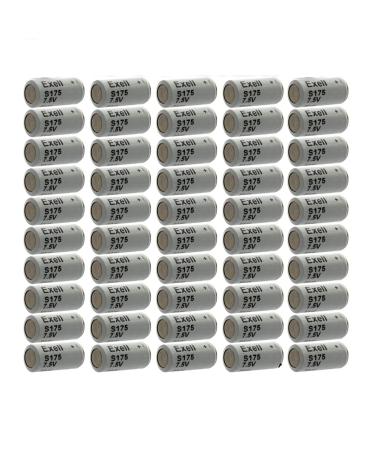 50pc Exell S175 Silver Oxide 7.5V Battery TR175S MN175 A175